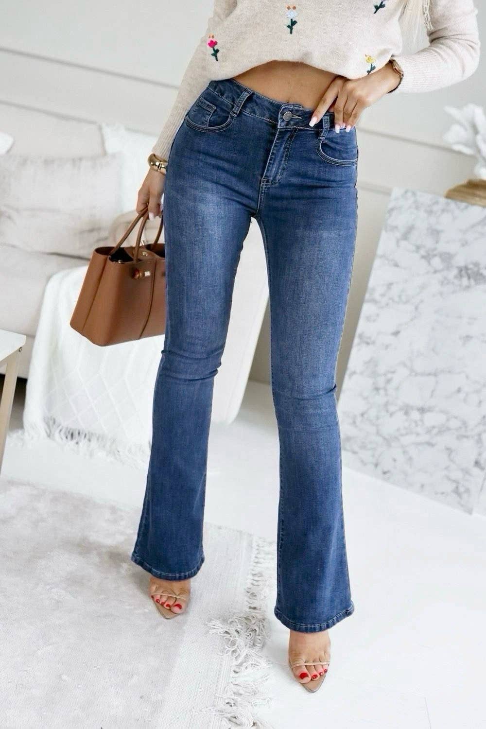 Jean Mujer Flare Push Up