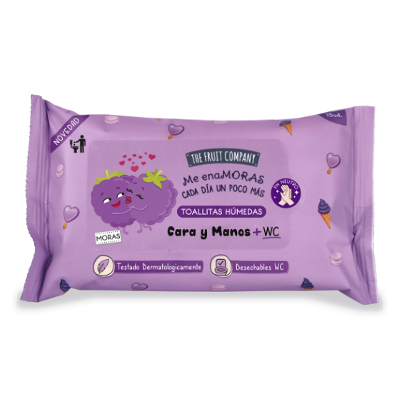 Toallitas Cara, Manos + WC Moras