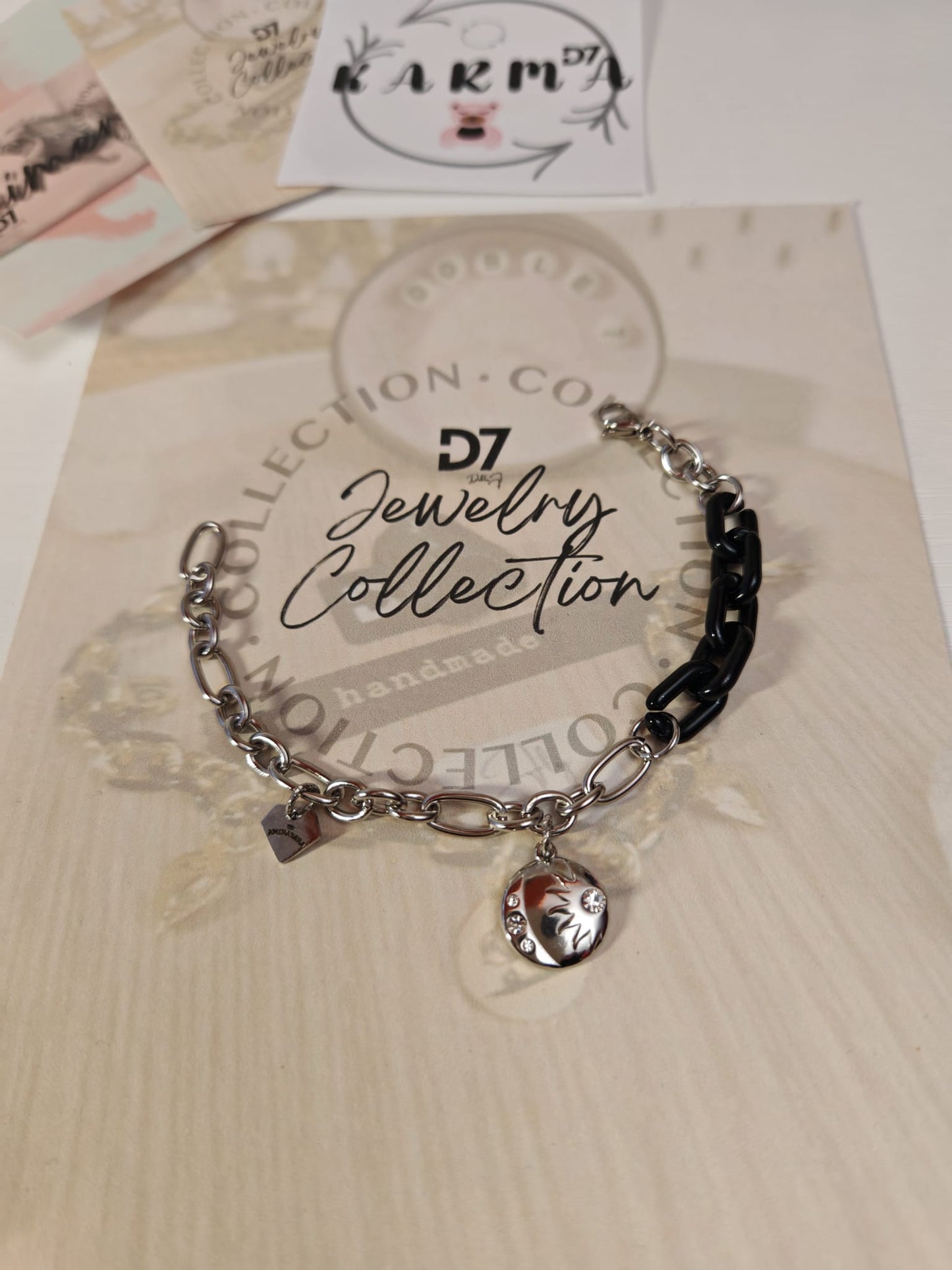Pulsera Ónix Plata