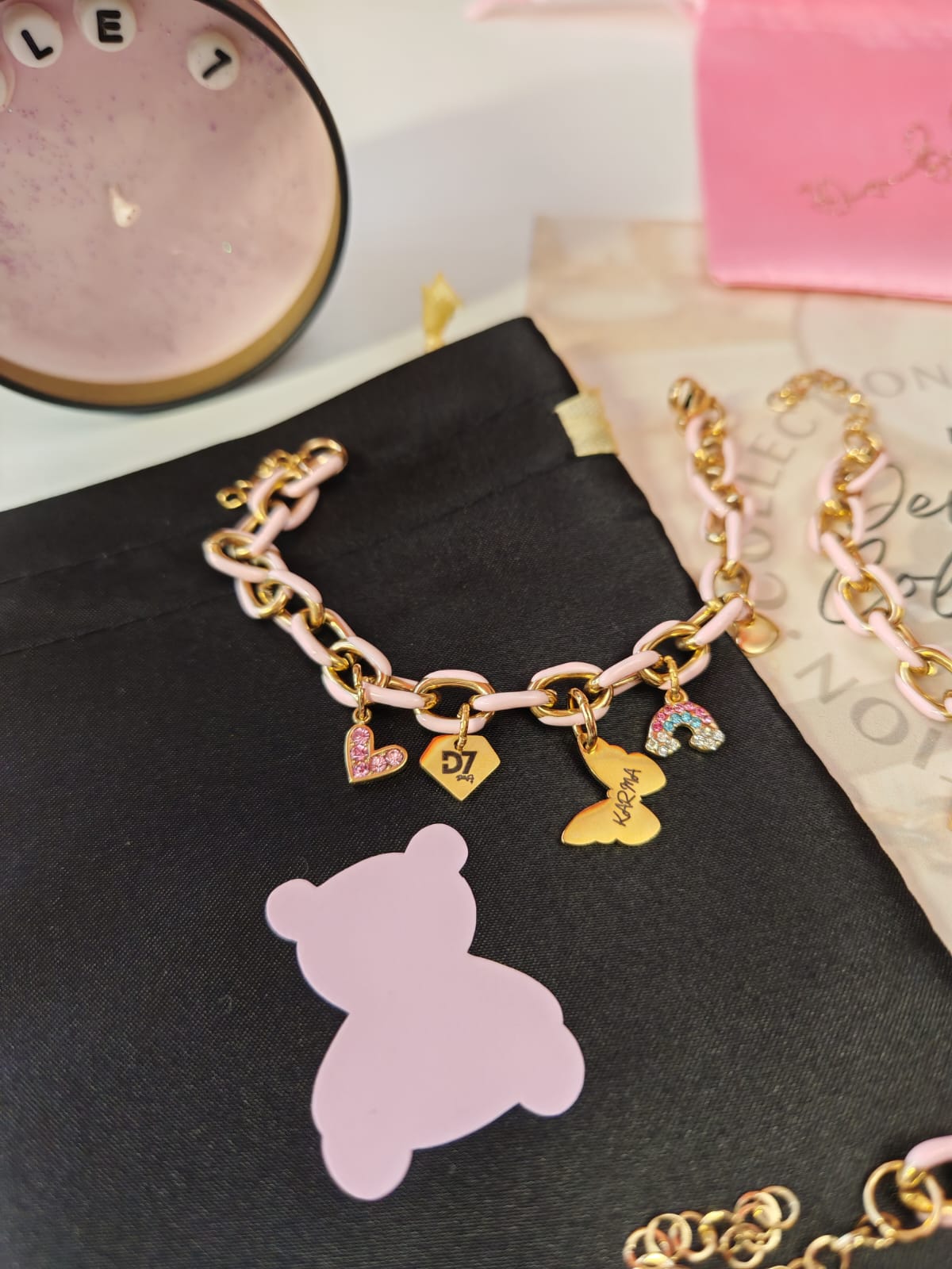 Pulsera Karma Pink D7