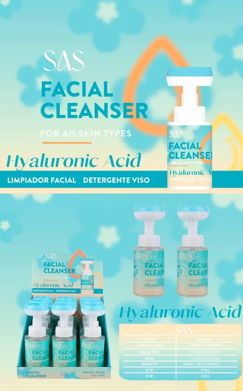 Limpiador Facial SAS Ácido Hialurónico