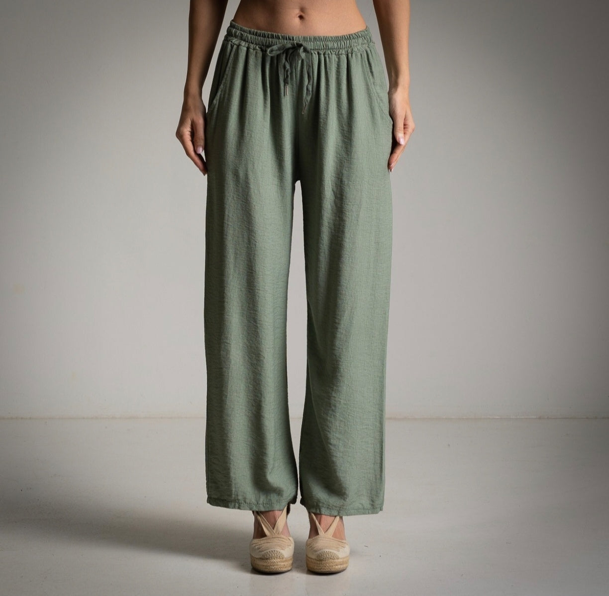 Pantalón Rústico Verde