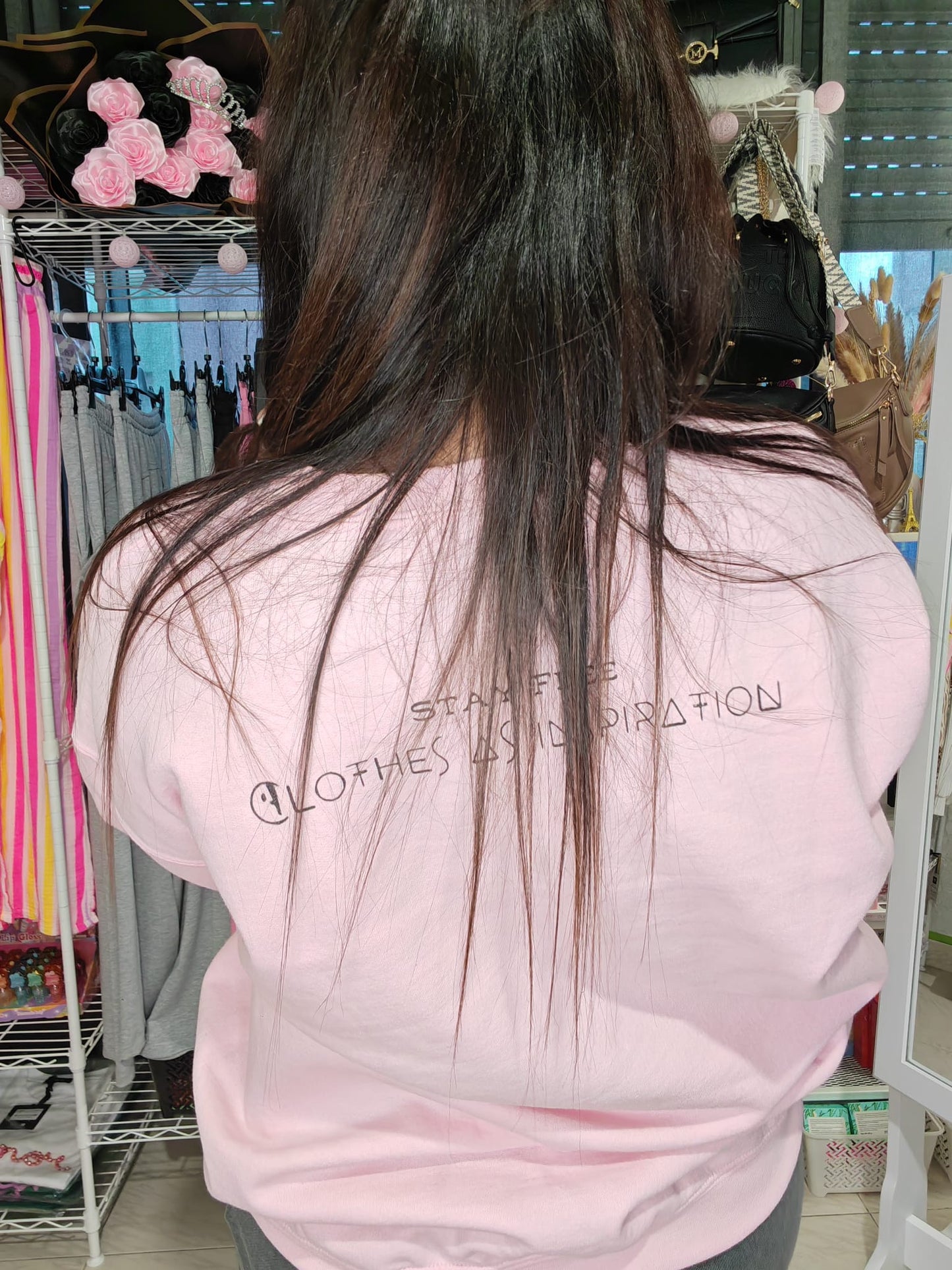 Sudadera Valores Rosa D7