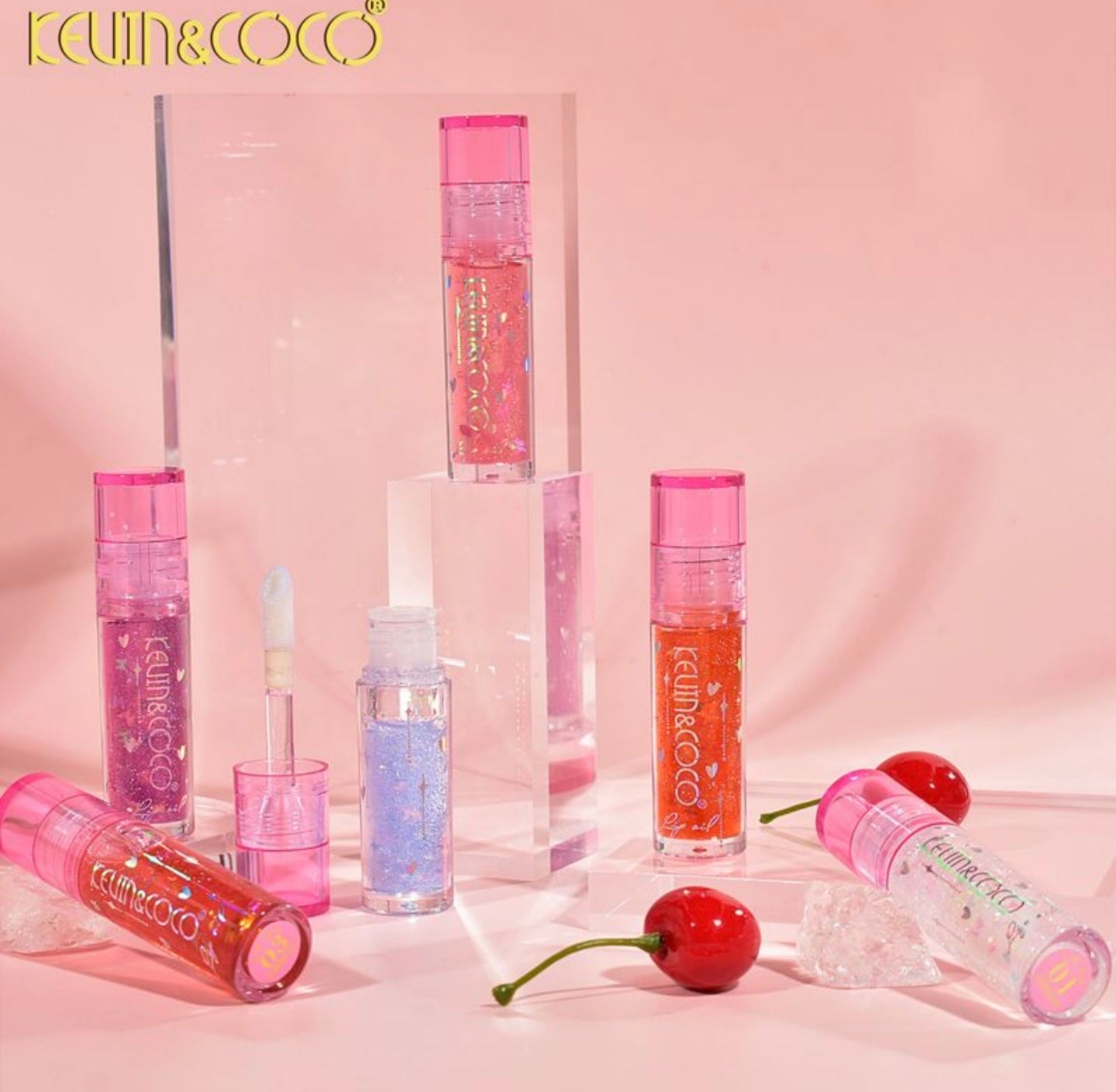 Set 3 Lip Oil Kevin & Coco