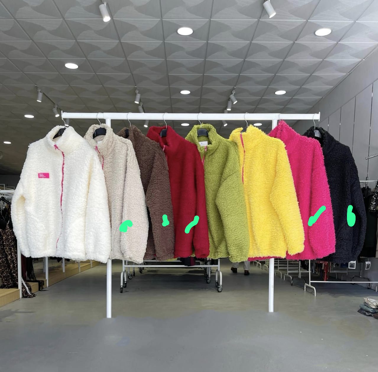 Chaqueta Borreguito Colores