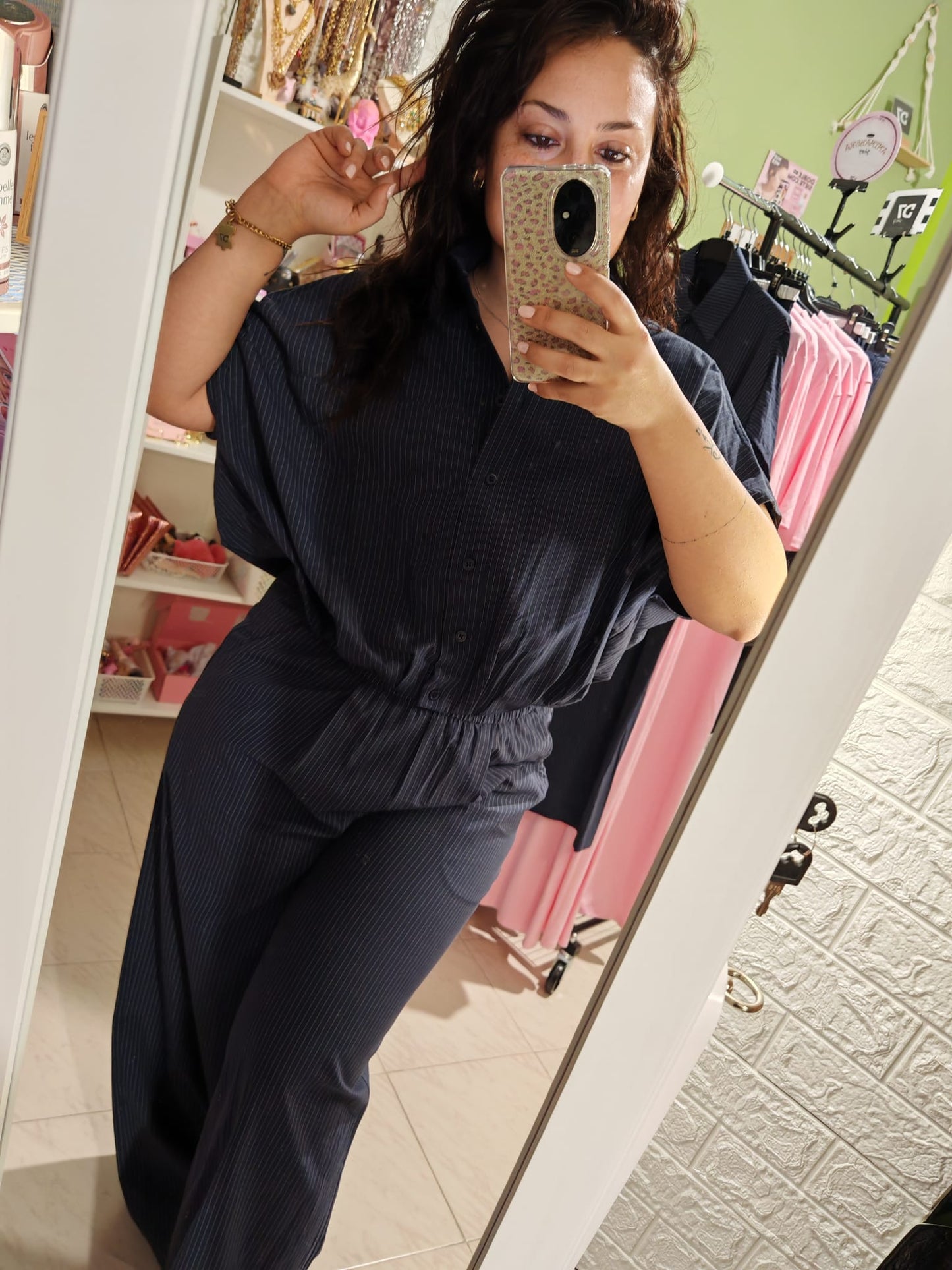 Blusa Manga Corta Marino Lum