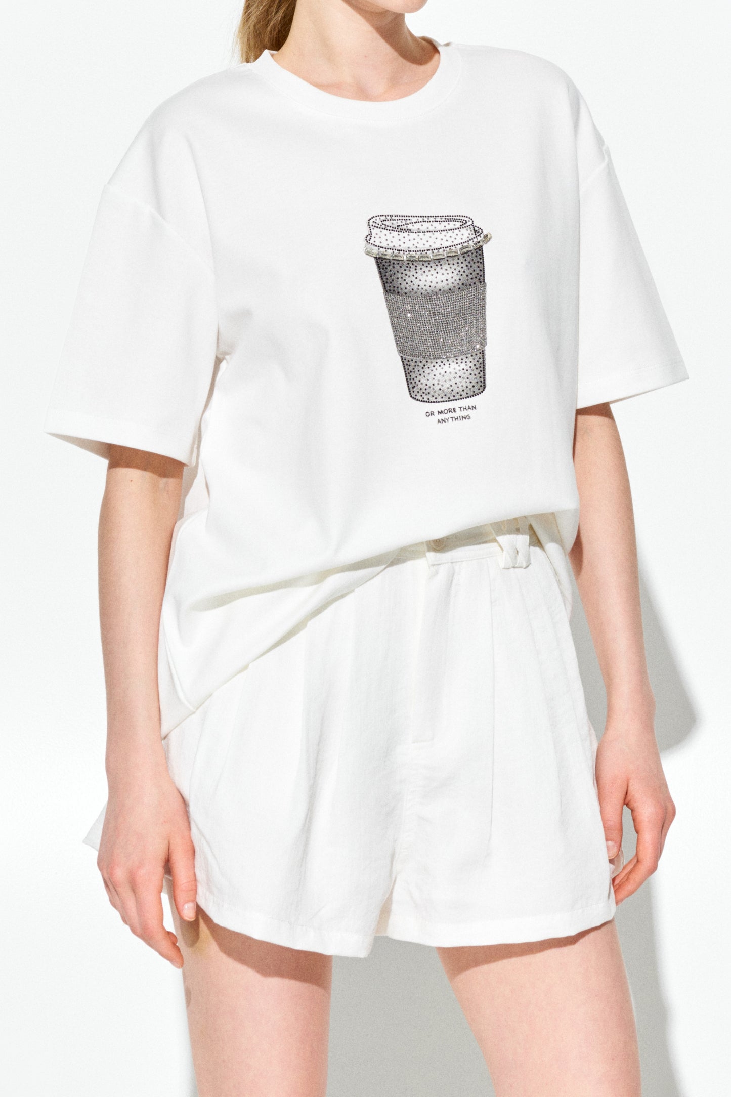 Camiseta Café Strass LUM