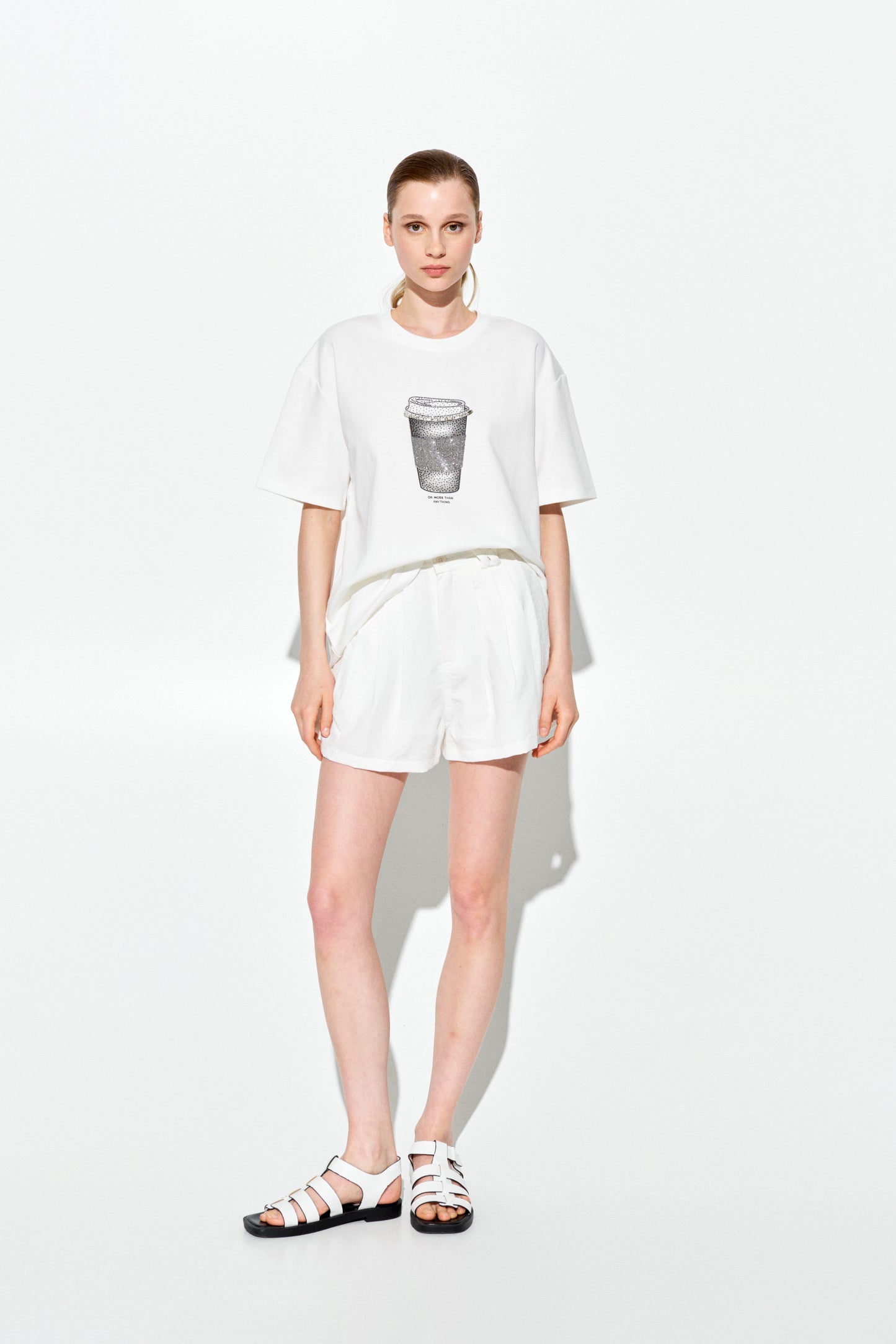 Camiseta Café Strass LUM