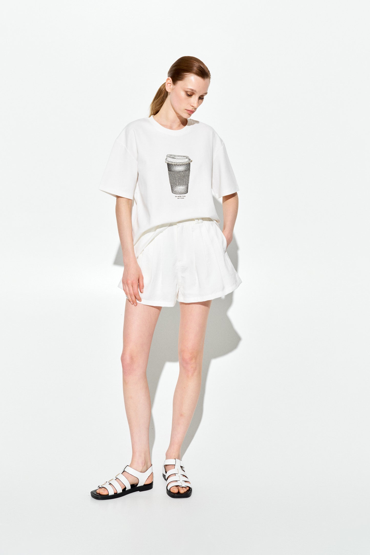 Camiseta Café Strass LUM