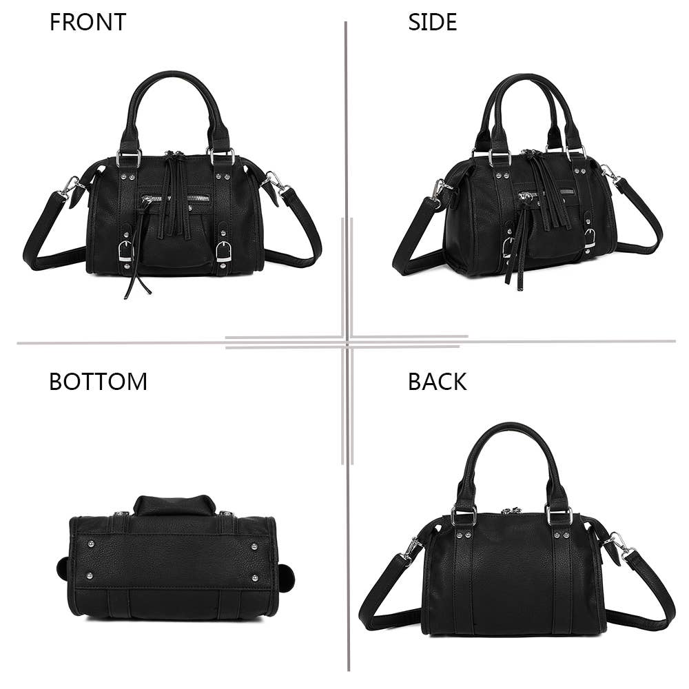 Skyla Mat Pequeño Negro