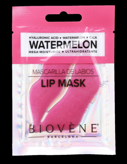 Mascarilla labial Sandía con Ácido Hialurónico + CICA BIOVÈNE