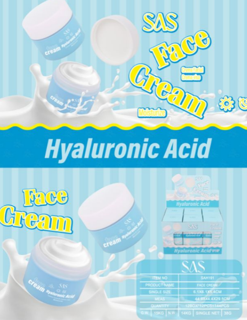 Crema Facial Ácido Hialurónico SAS