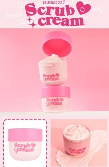 SCRUB CREAM – EXFOLIANTE KEVIN & COCO