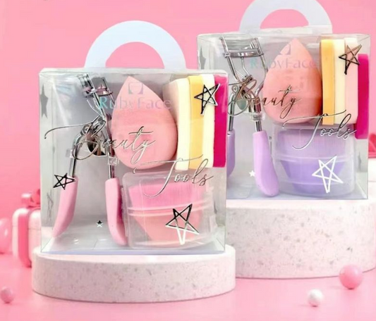 SET ESPONJAS Y RIZADOR PESTAÑAS