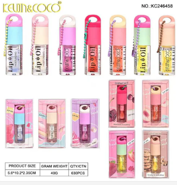 LIP OIL COLORES KEVIN & COCO