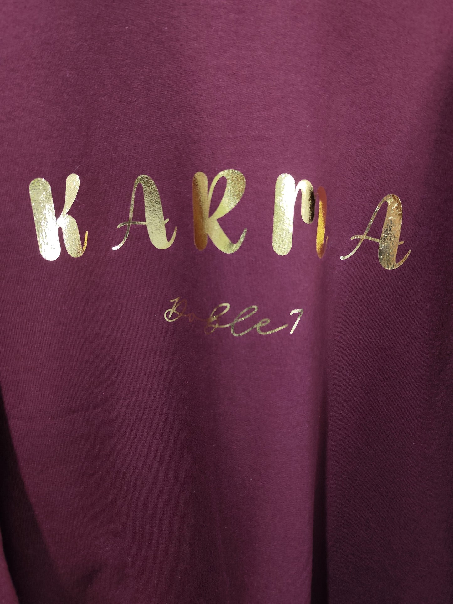 Sudadera KARMA D7 Burdeos