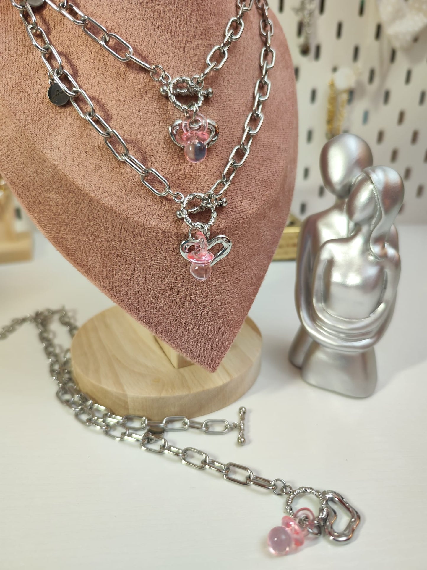 Collar Sweet Plata D7