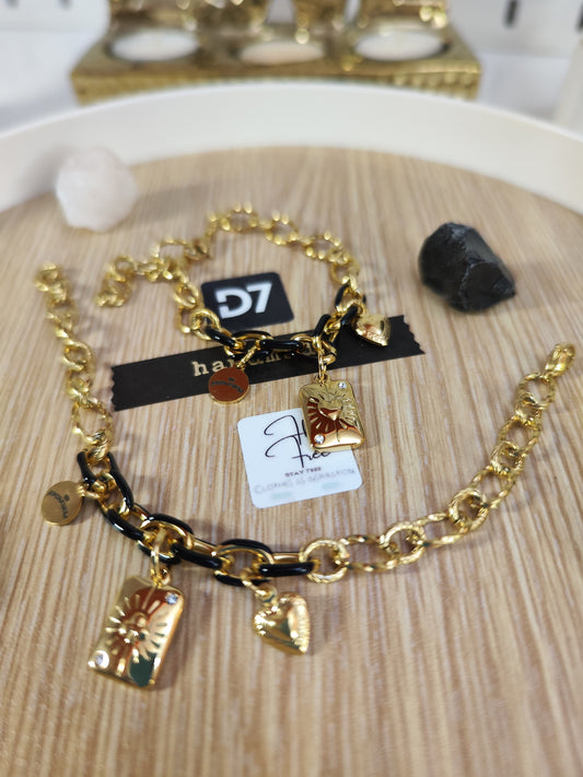 Pulsera Póker D7 Oro