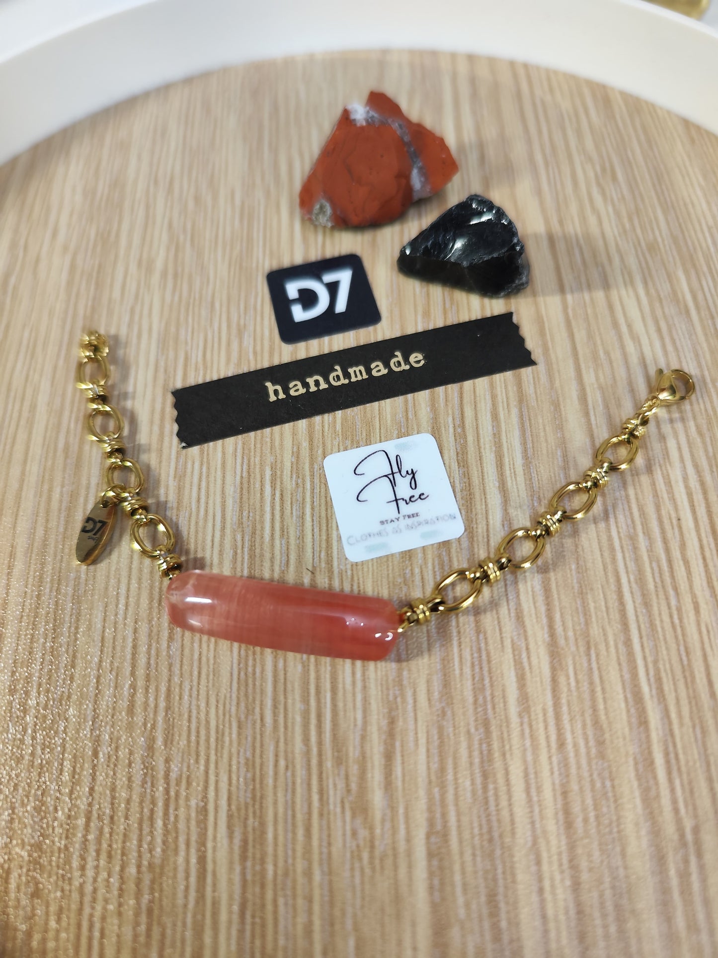 Pulsera Sahara D7 Coral