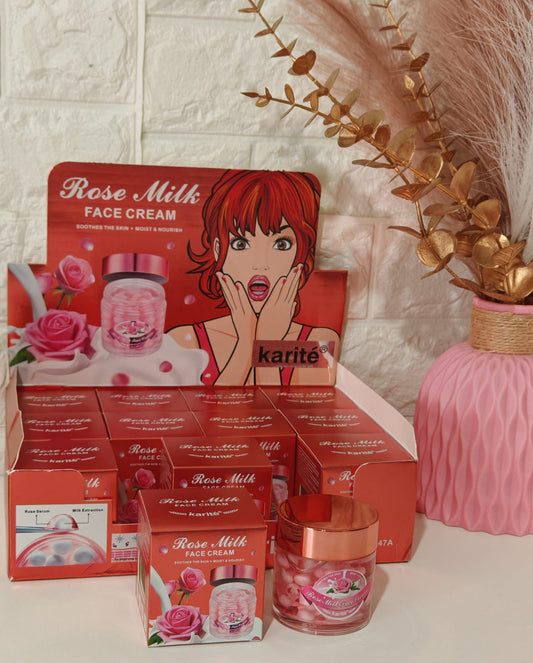 Crema Facial De Rosas Karité