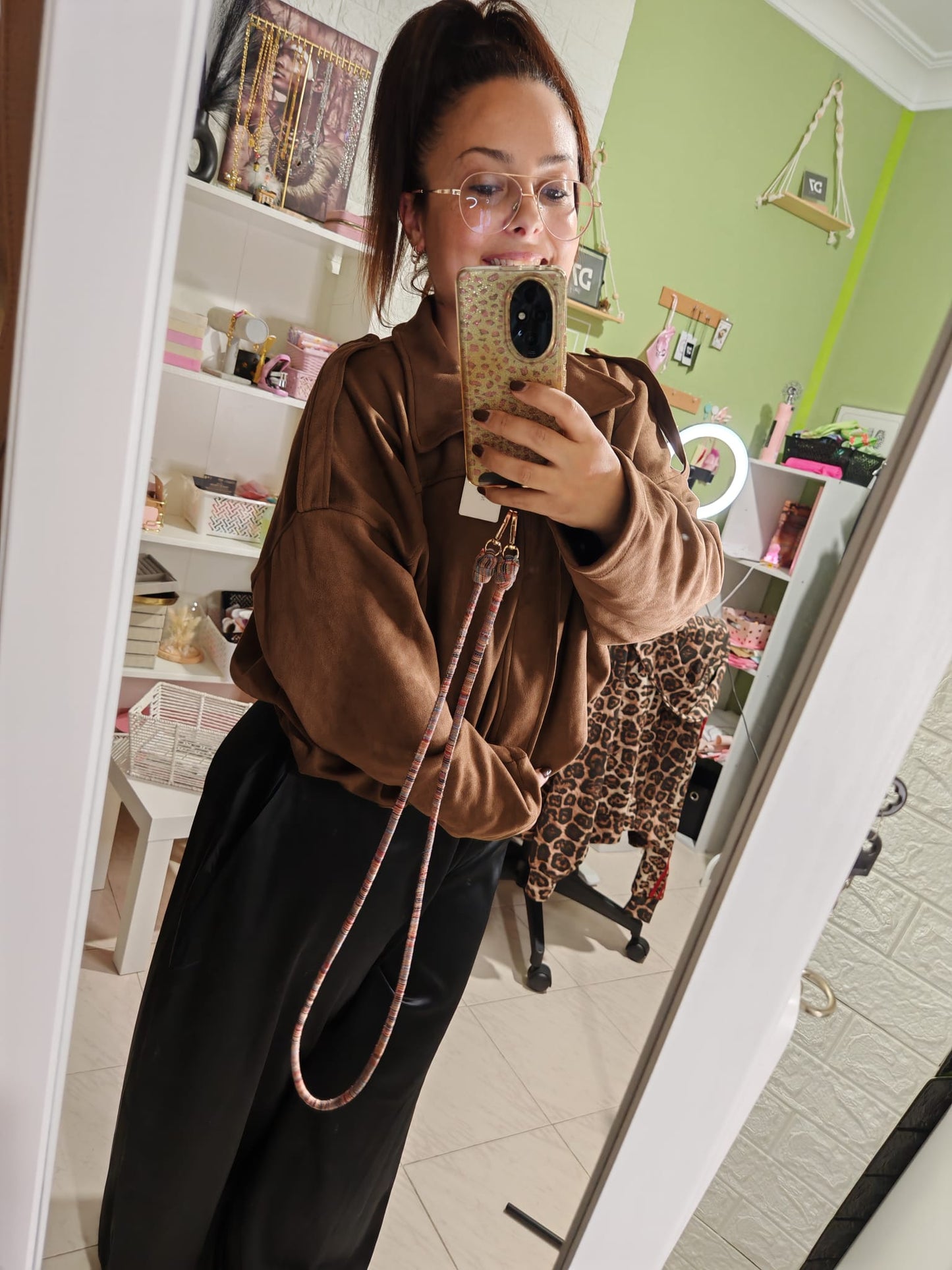 Chaqueta inspiración Z@ra Chocolate