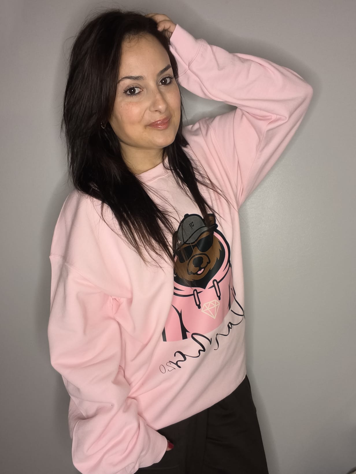 Sudadera Karma 2.0. Pink - D7