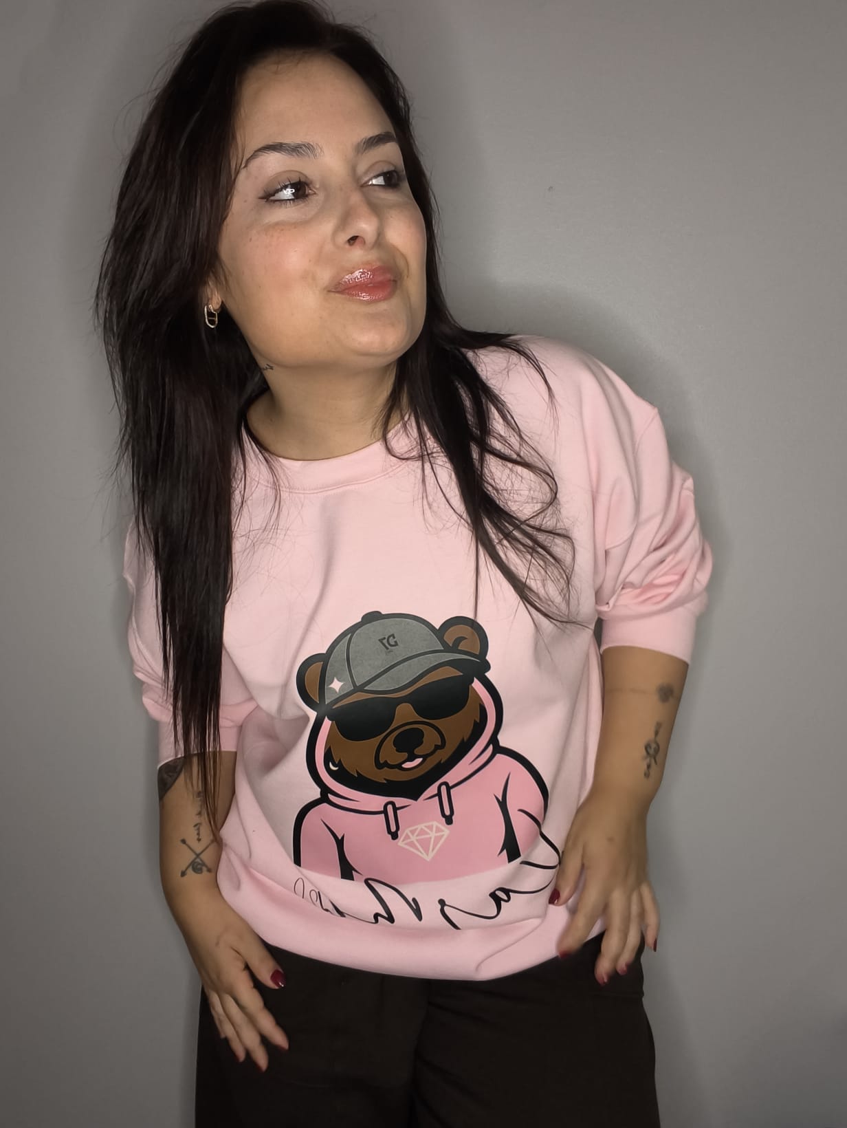 Sudadera Karma 2.0. Pink - D7