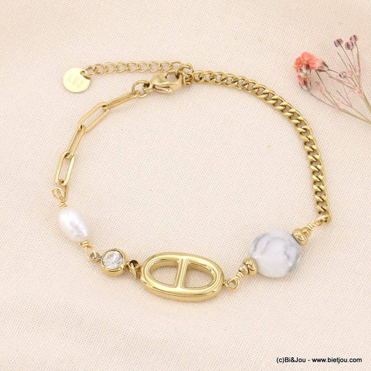 Pulsera Combi Blanco