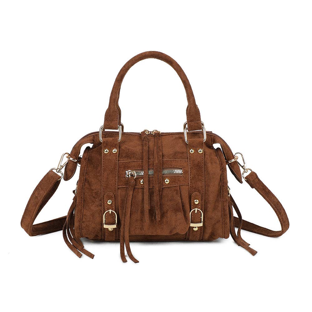 Skyla Pequeño Ante MARRÓN