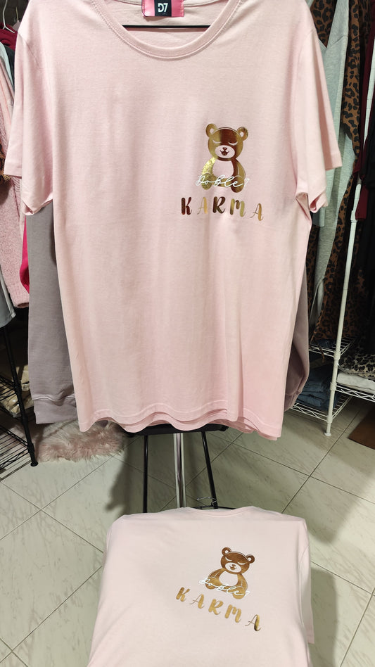 Camiseta Karma Bear D7 (Oro)