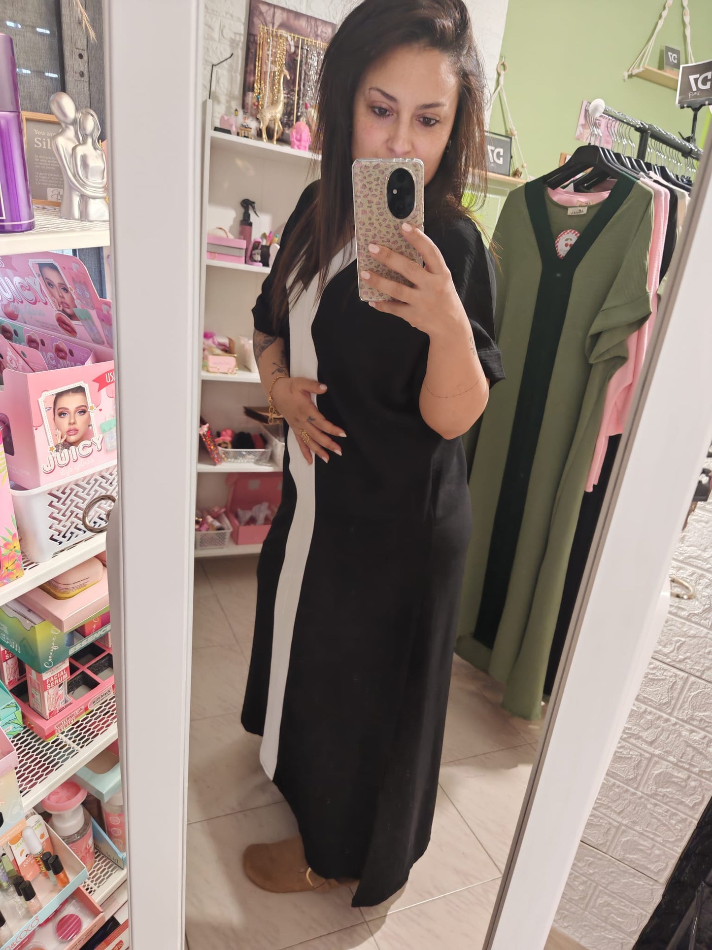 Vestido Kaftán Grecia Negro