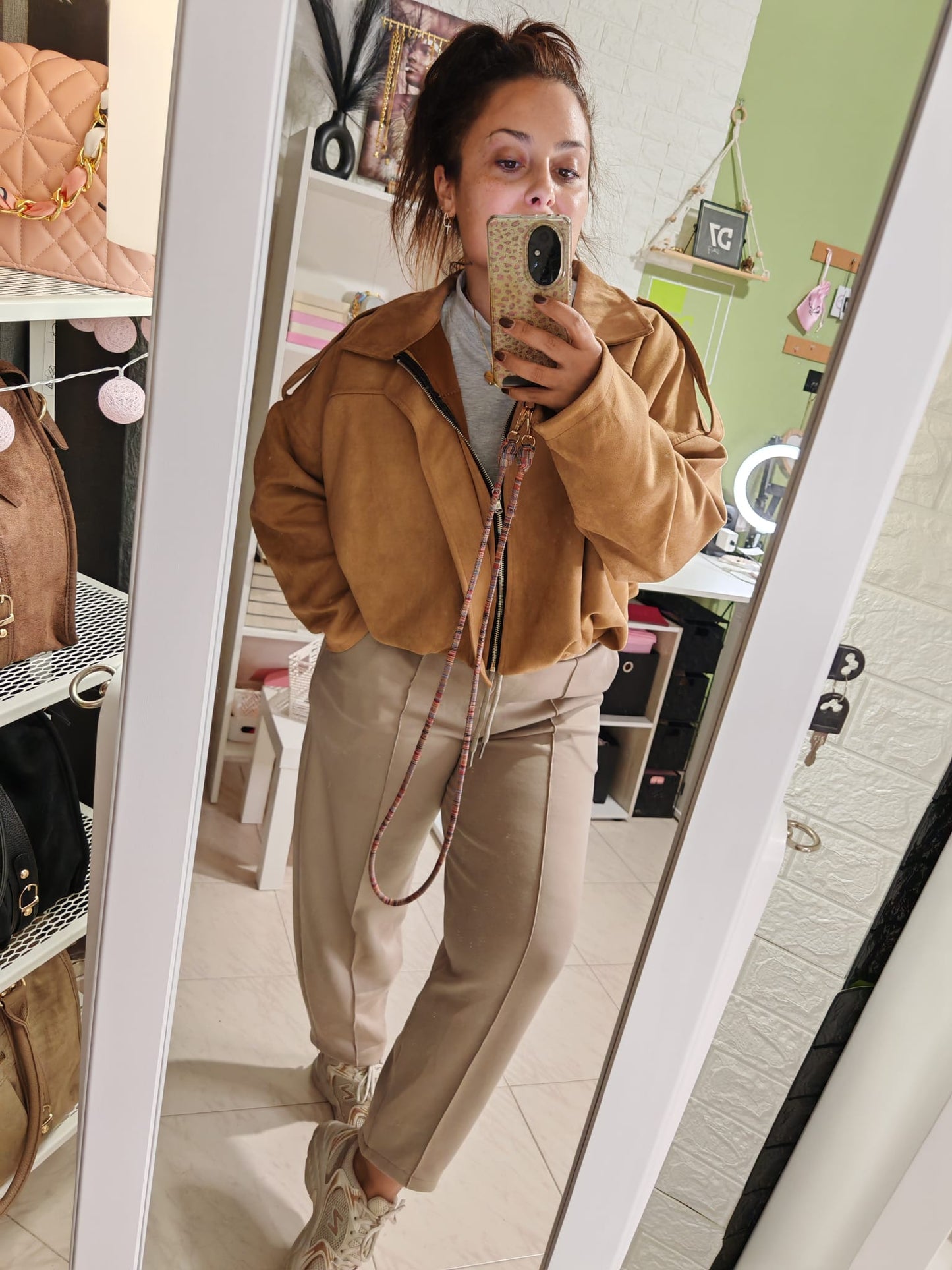 Bomber Antelina Insp Z@ra Camel