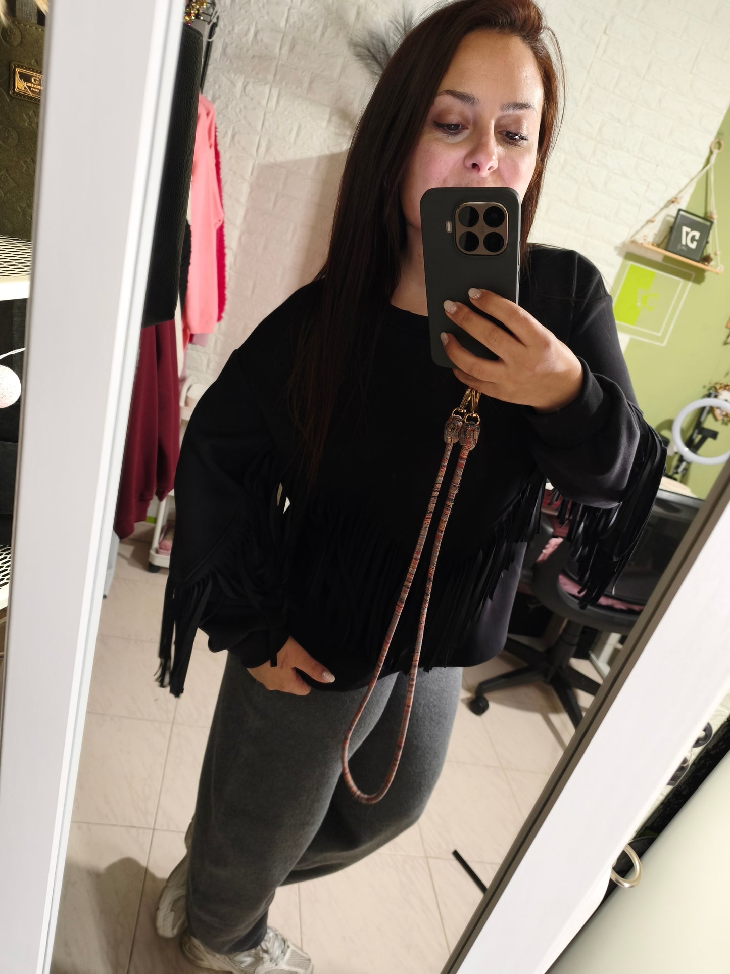 Sudadera India Negra