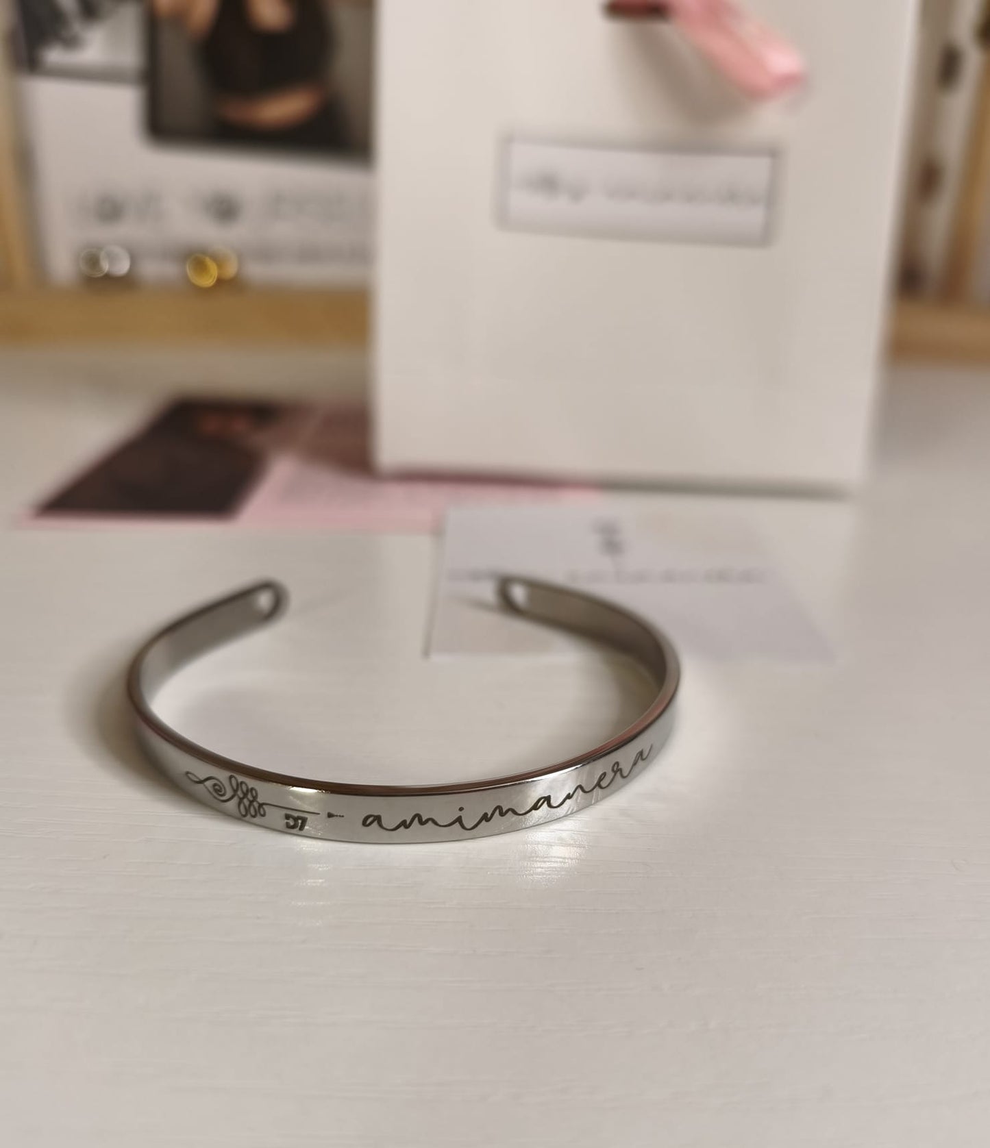 Pulsera AMIMANERA x D7 - Plata