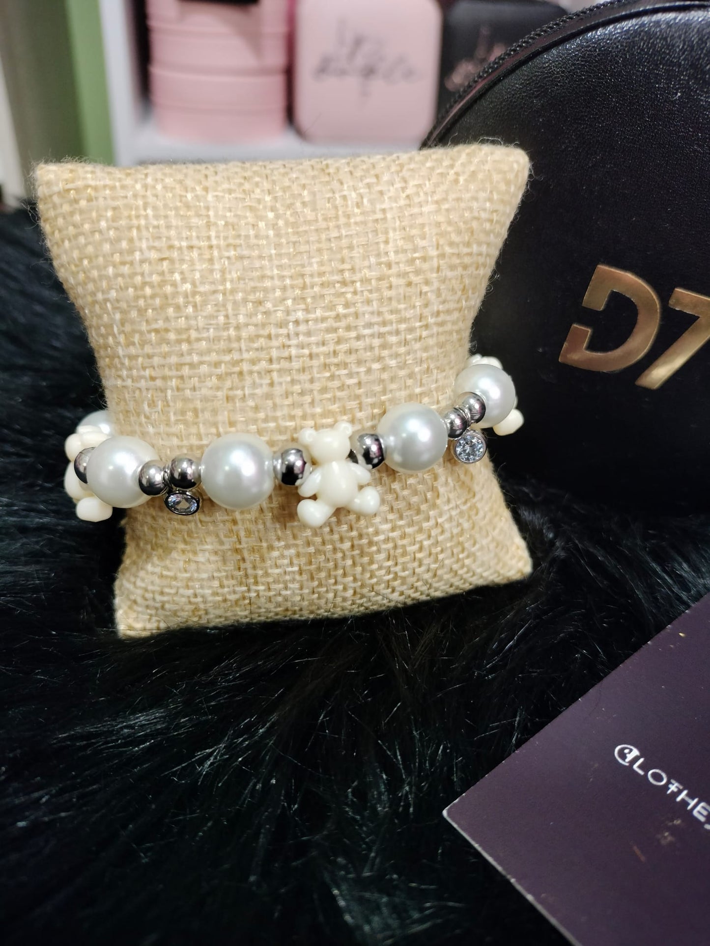 Pulsera Teddy D7 Plata