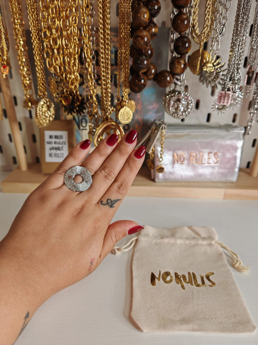 Anillo Espiral Plata