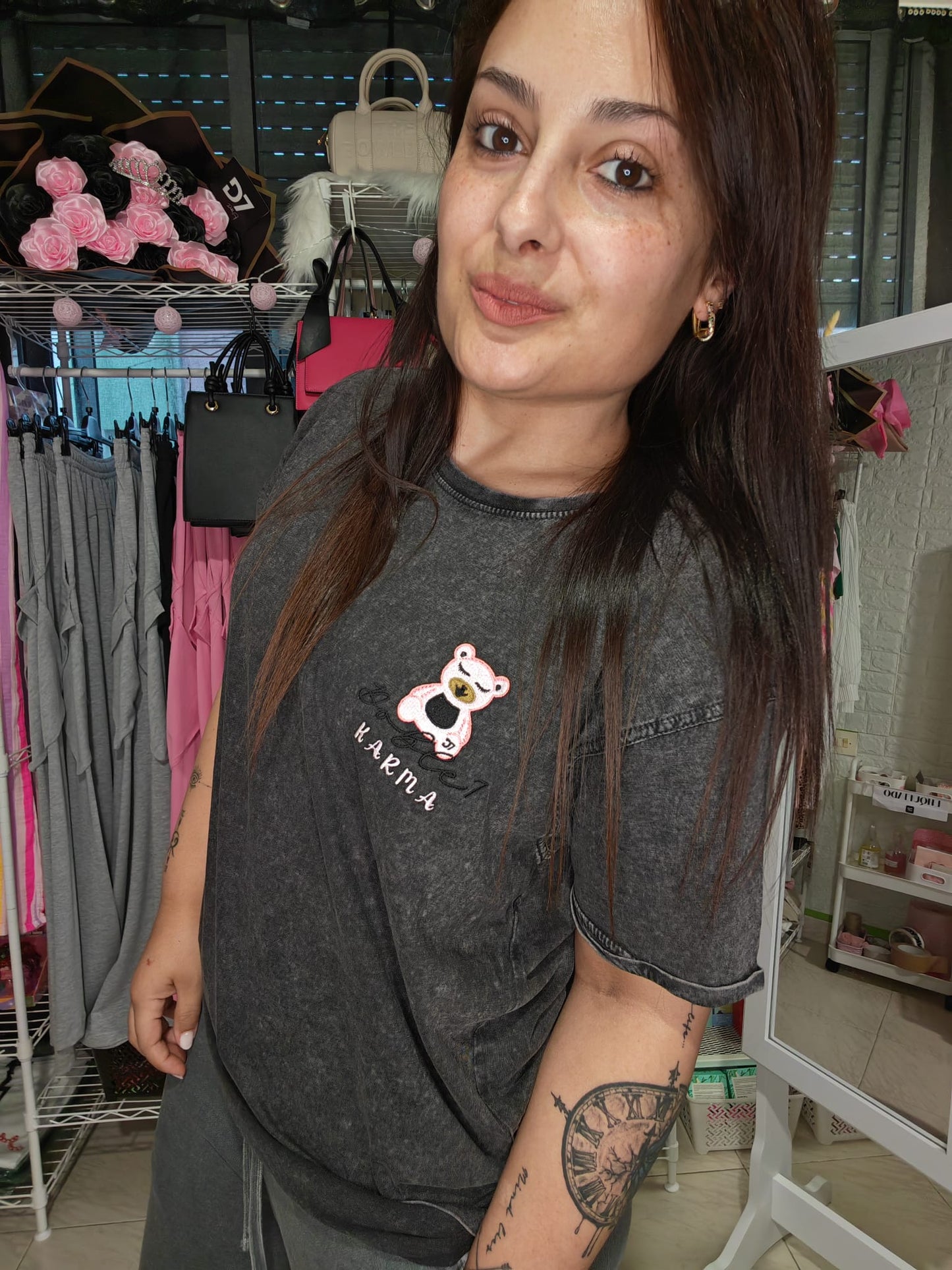 Camiseta KARMA Acid Wash D7