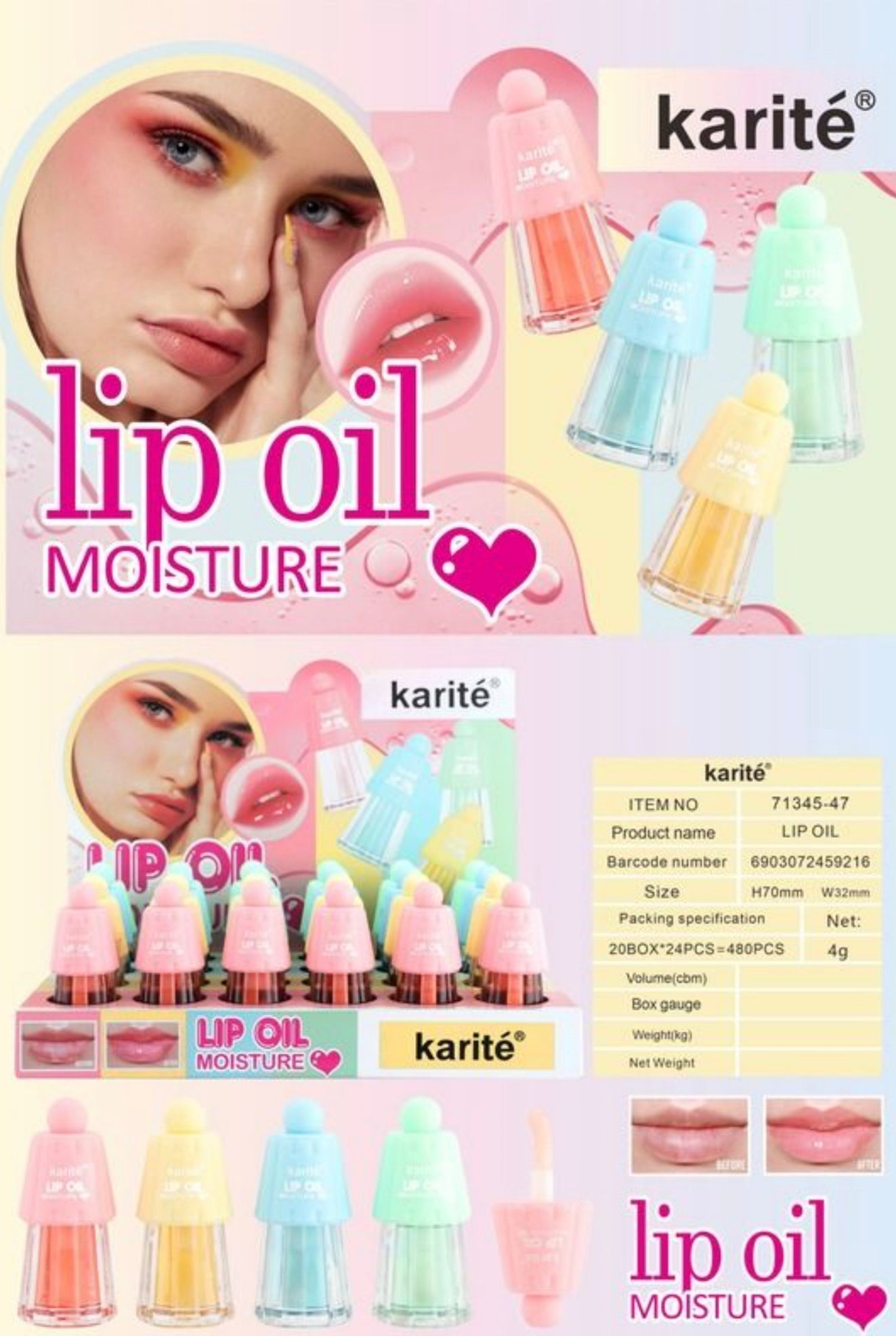 Lip Oil Karité