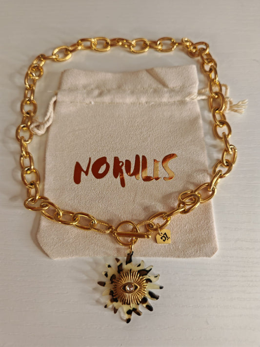 Collar Sun Print D7