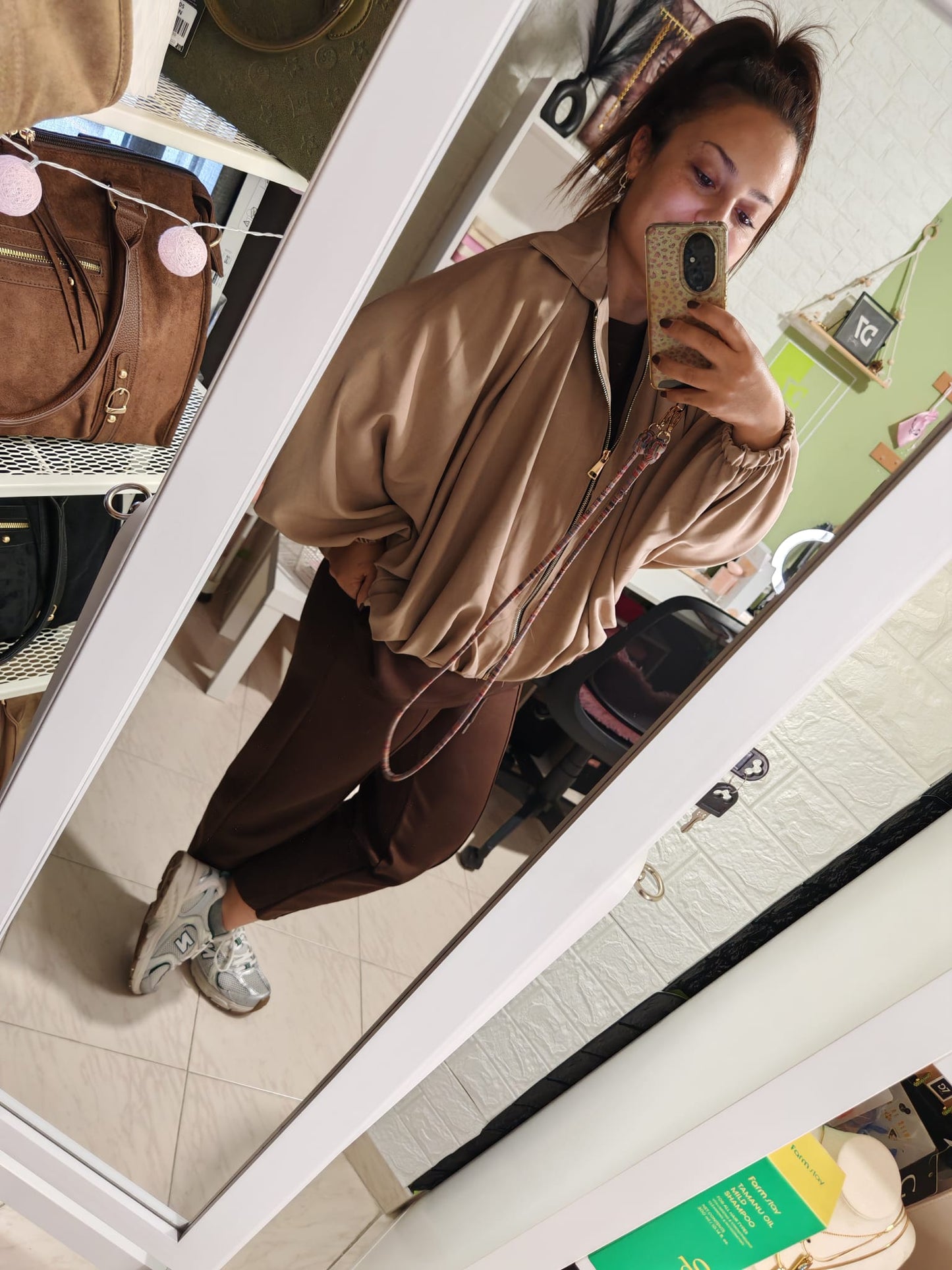 Chaqueta Abullonada Topo