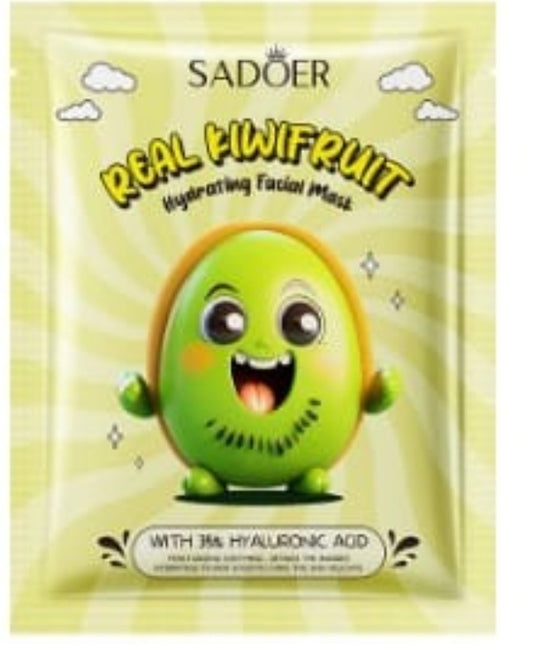 Mascarilla Hidratante Kiwi + Ácido Hialurónico