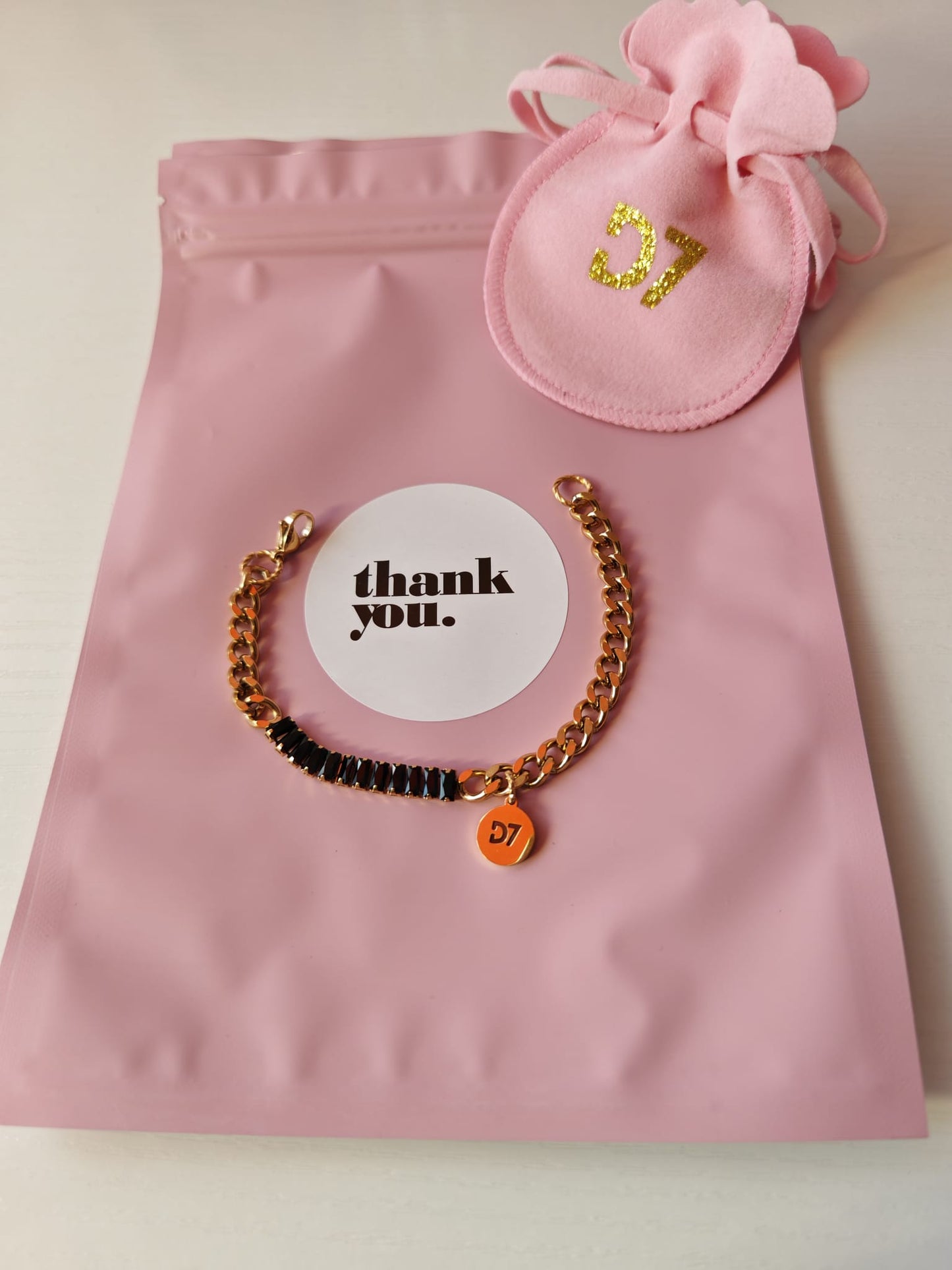 Pulsera Happy Negro D7