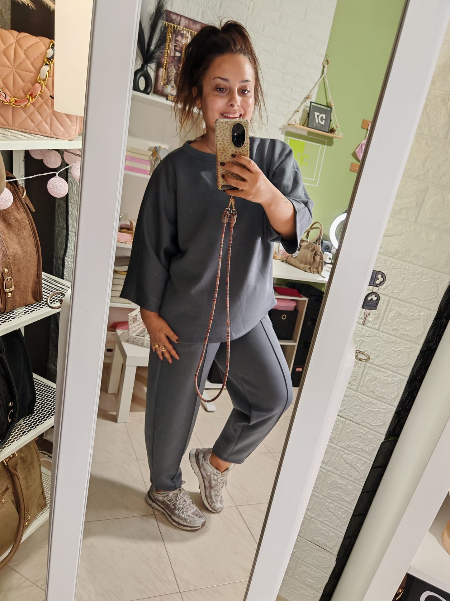 Conjunto Daniela Gris
