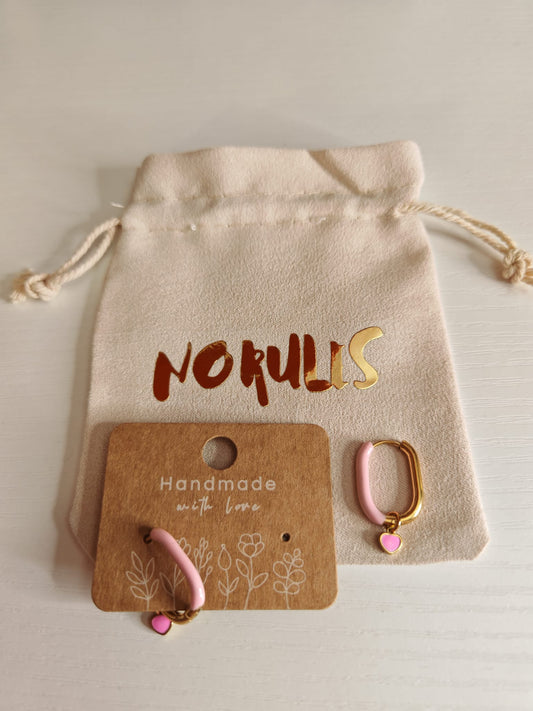 Pendientes No Rules Pink