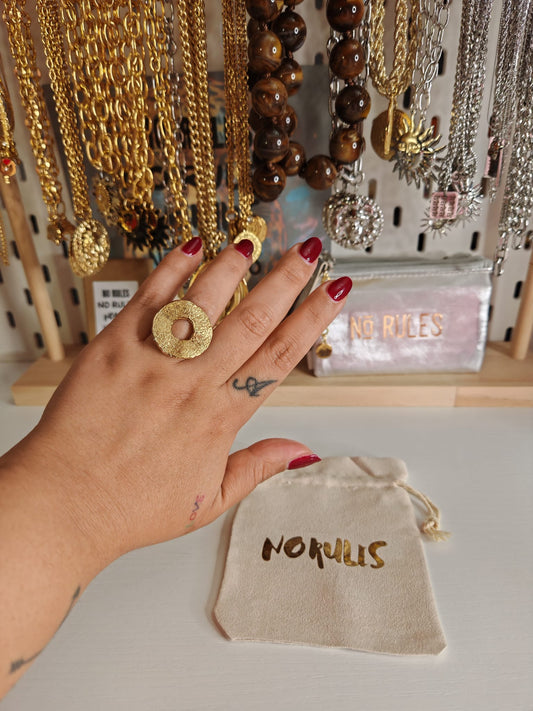Anillo Espiral Oro