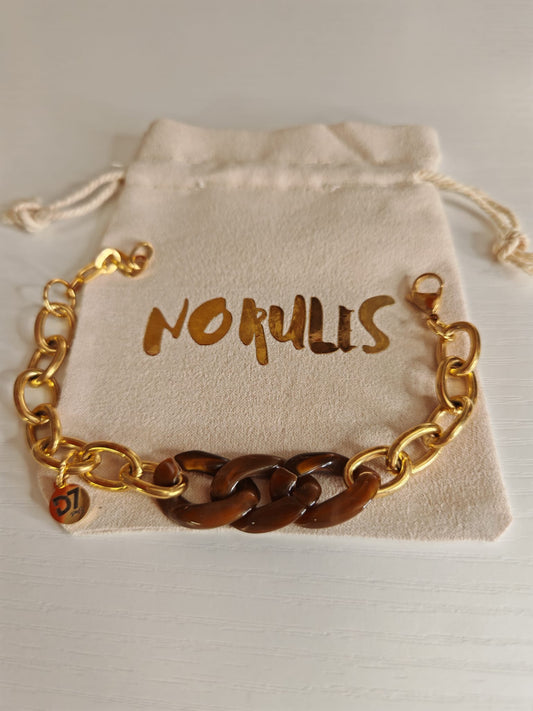 Pulsera Carey Oro
