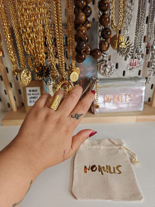 Anillo Laberinto Oro
