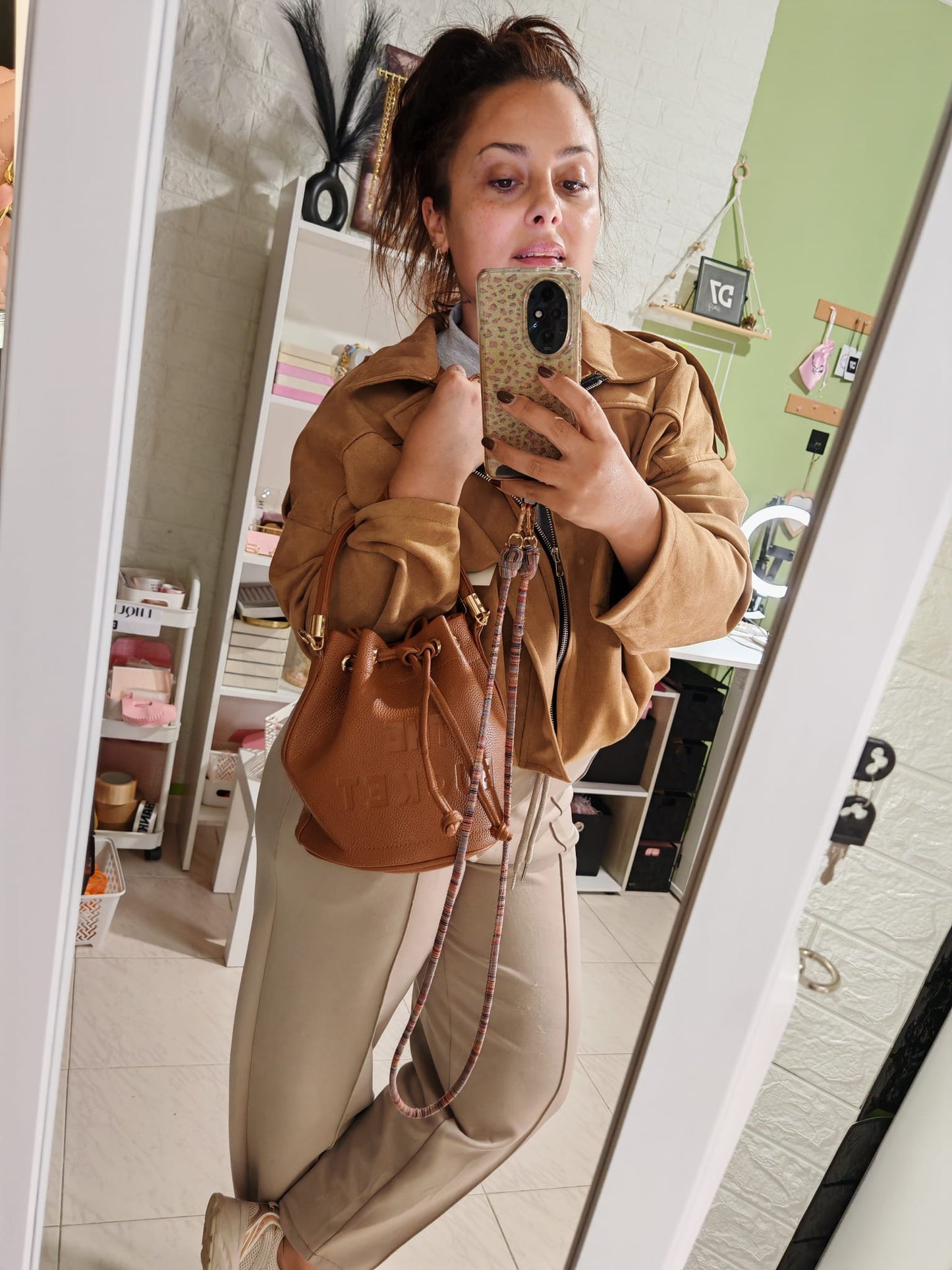Bomber Antelina Insp Z@ra Camel