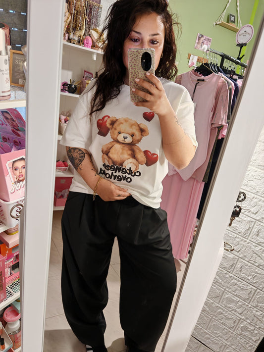 Camiseta Oso Strass Lum