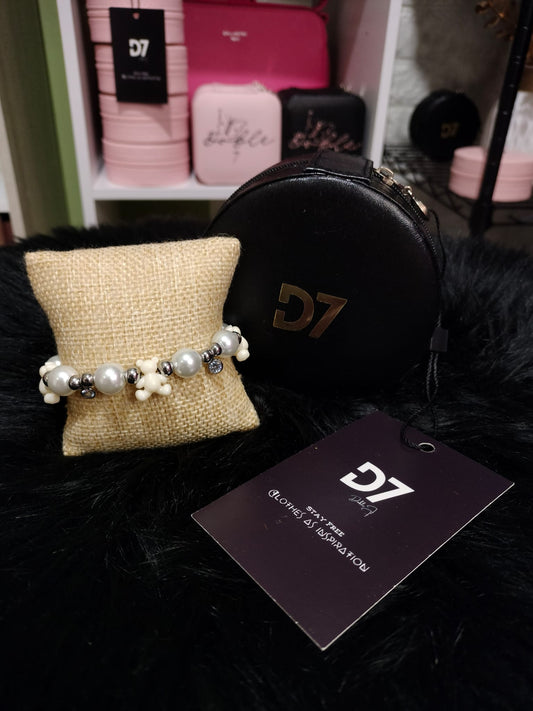 Pulsera Teddy D7 Plata